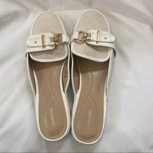 Lands End Flat Slide On Shoes